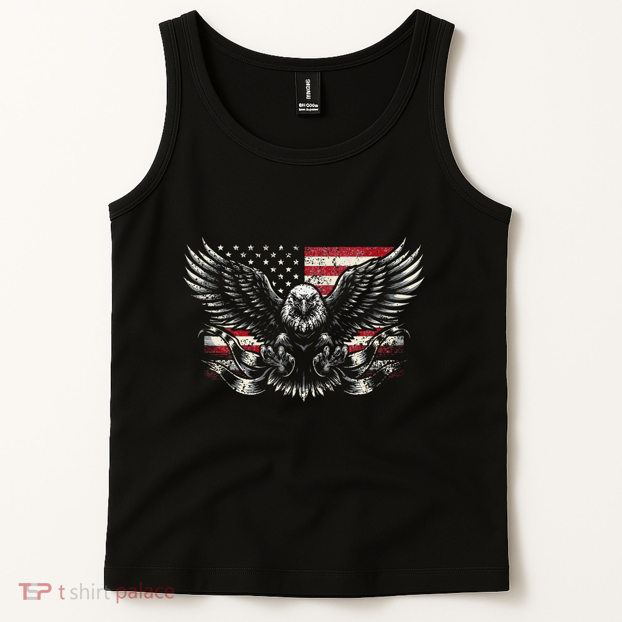 Bald Eagle Patriotic American Eagle Gift Tank Top