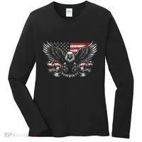Bald Eagle Patriotic American Eagle Gift Women's Long Sleeve Shirt thumb 0