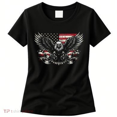 Bald Eagle Patriotic American Eagle Gift Women's T-Shirt