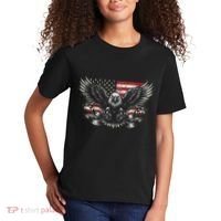 Bald Eagle Patriotic American Eagle Gift Kids T-Shirt thumb 2