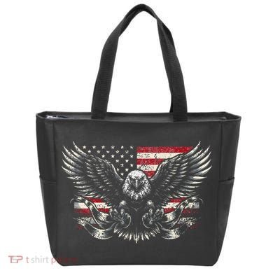 Bald Eagle Patriotic American Eagle Gift Tote Bag