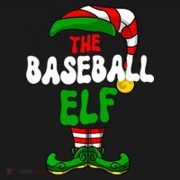 Baseball Elf Pajama Matching Group Christmas Holiday Bucket Hat thumb 4