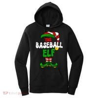 Baseball Elf Pajama Matching Group Christmas Holiday Women's Hoodie thumb 0