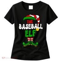 Baseball Elf Pajama Matching Group Christmas Holiday Women's T-Shirt thumb 0