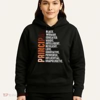 Black Educated Principal History Month Melanin Proud African Hoodie thumb 5