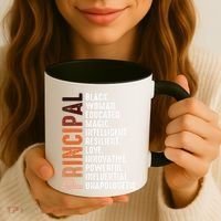 Black Educated Principal History Month Melanin Proud African Coffee Mug thumb 3