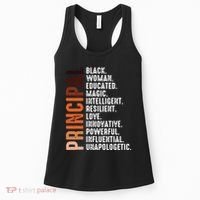 Black Educated Principal History Month Melanin Proud African Women's Tank Top thumb 0