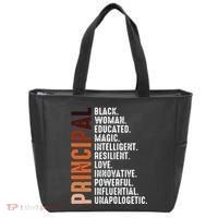 Black Educated Principal History Month Melanin Proud African Tote Bag thumb 0