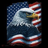Bald Eagle Proud Patriotic American US Flag 4th Of July Coffee Mug thumb 5