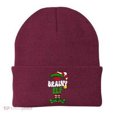 Brainy Elf Pajama Matching Group Christmas Holiday Beanie