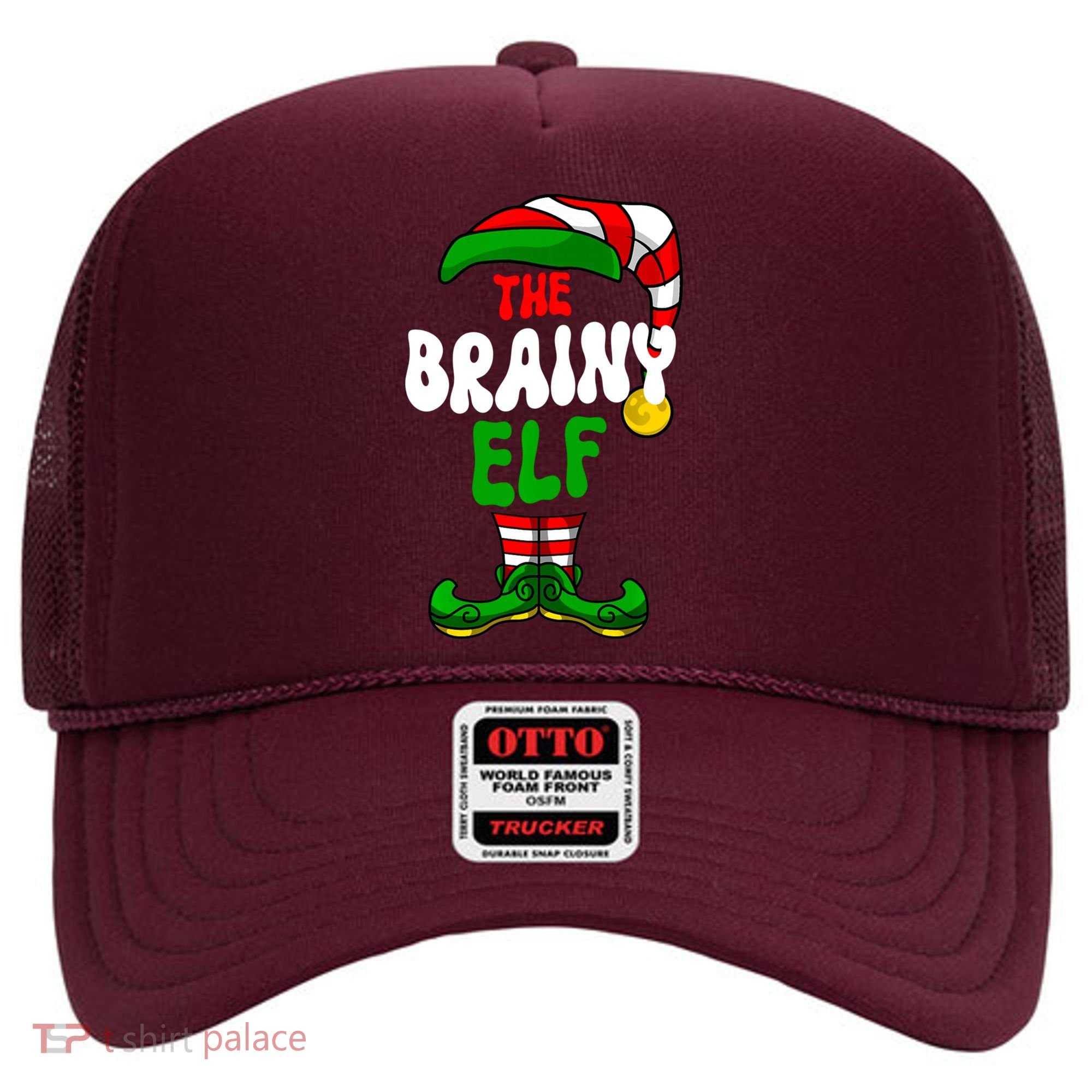 Brainy Elf Pajama Matching Group Christmas Holiday Hat