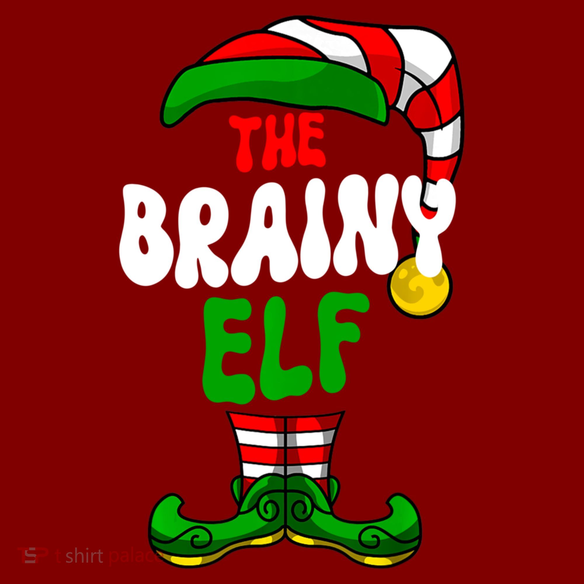 Brainy Elf Pajama Matching Group Christmas Holiday Visor