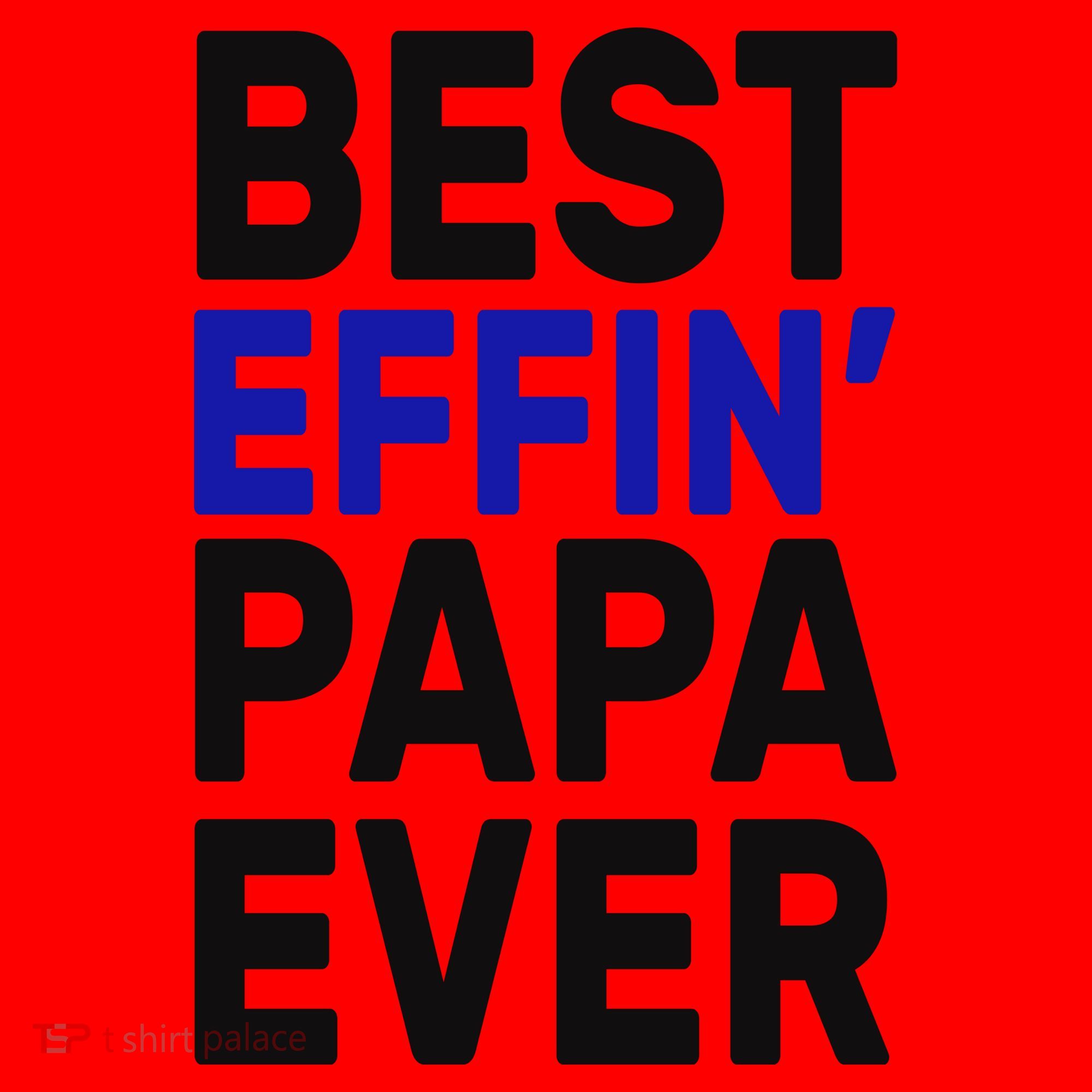 Best Effin Papa Ever Santa Hat