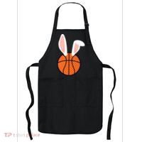 Basketball Easter Rabbit Bunny funny easter day Apron thumb 0