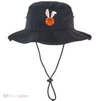 Basketball Easter Rabbit Bunny funny easter day Bucket Hat thumb 0