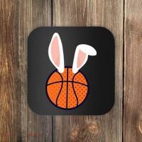 Basketball Easter Rabbit Bunny funny easter day Coaster thumb 0