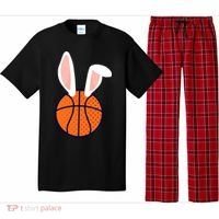 Basketball Easter Rabbit Bunny funny easter day Pajama Set thumb 0