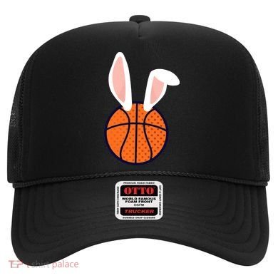 Basketball Easter Rabbit Bunny funny easter day Hat