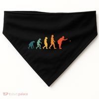 Boccia Evolution Retro Bocce Ball PéTanque Cute Gift USA-Made Doggie Bandana thumb 0