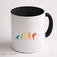 Boccia Evolution Retro Bocce Ball PéTanque Cute Gift Coffee Mug thumb 1