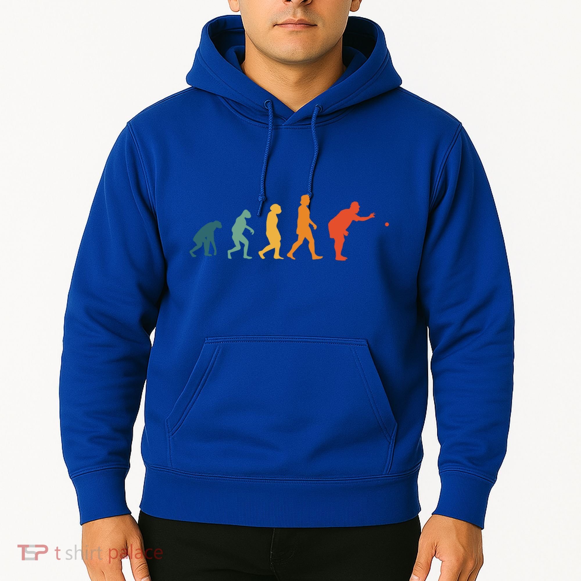 Boccia Evolution Retro Bocce Ball PéTanque Cute Gift Hoodie