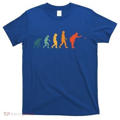 Boccia Evolution Retro Bocce Ball PéTanque Cute Gift T-Shirt