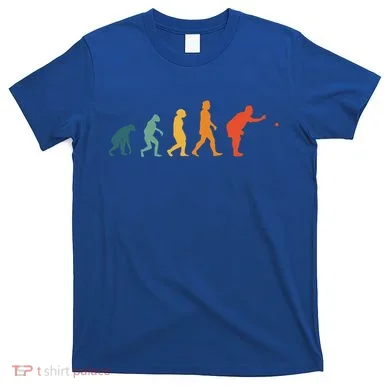 Boccia Evolution Retro Bocce Ball PéTanque Cute Gift T-Shirt