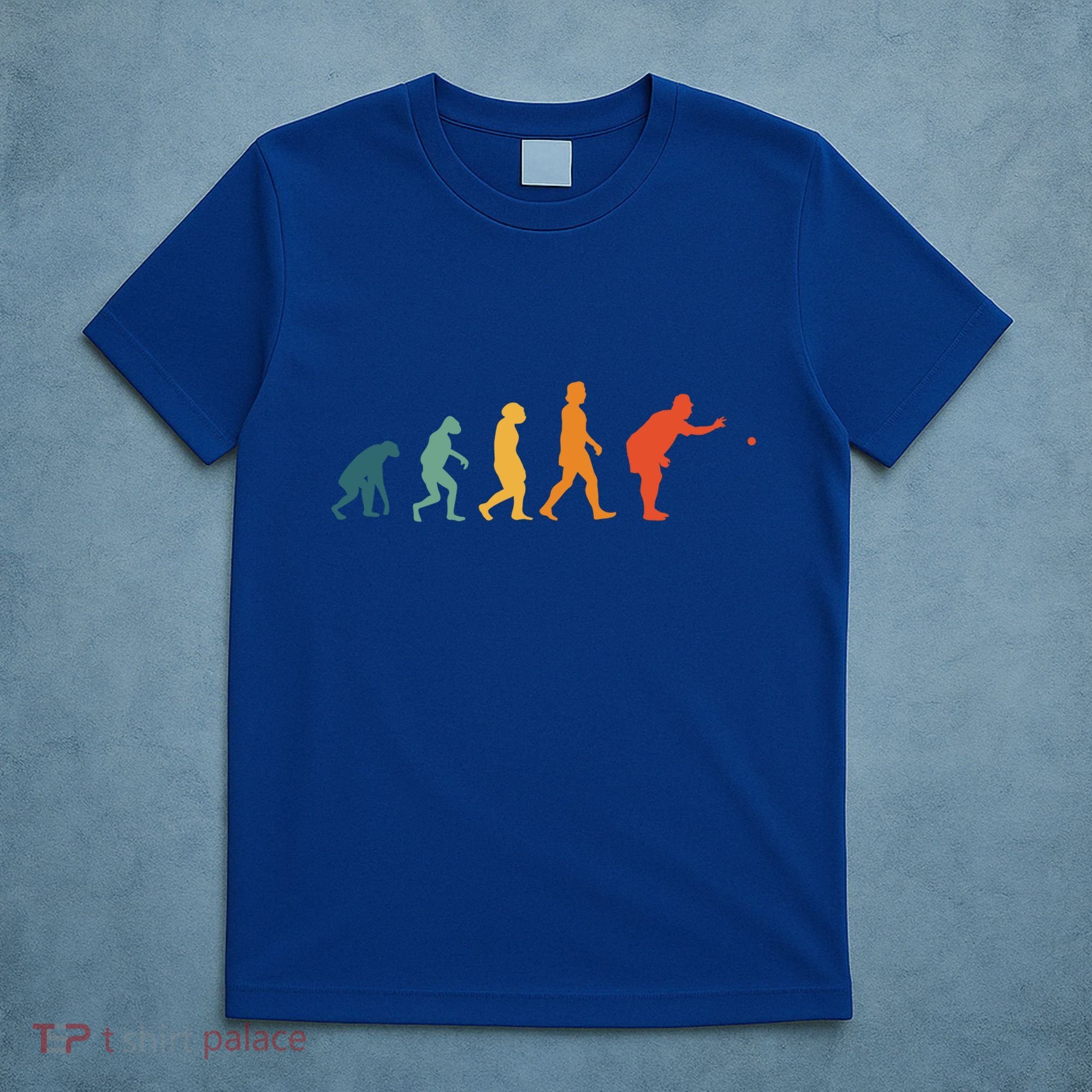 Boccia Evolution Retro Bocce Ball PéTanque Cute Gift T-Shirt
