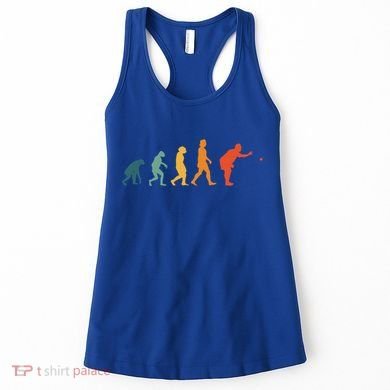 Boccia Evolution Retro Bocce Ball PéTanque Cute Gift Women's Tank Top