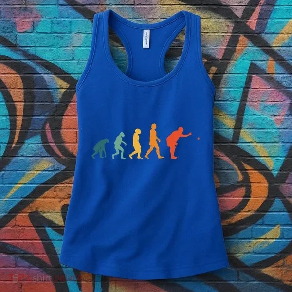 Boccia Evolution Retro Bocce Ball PéTanque Cute Gift Women's Tank Top