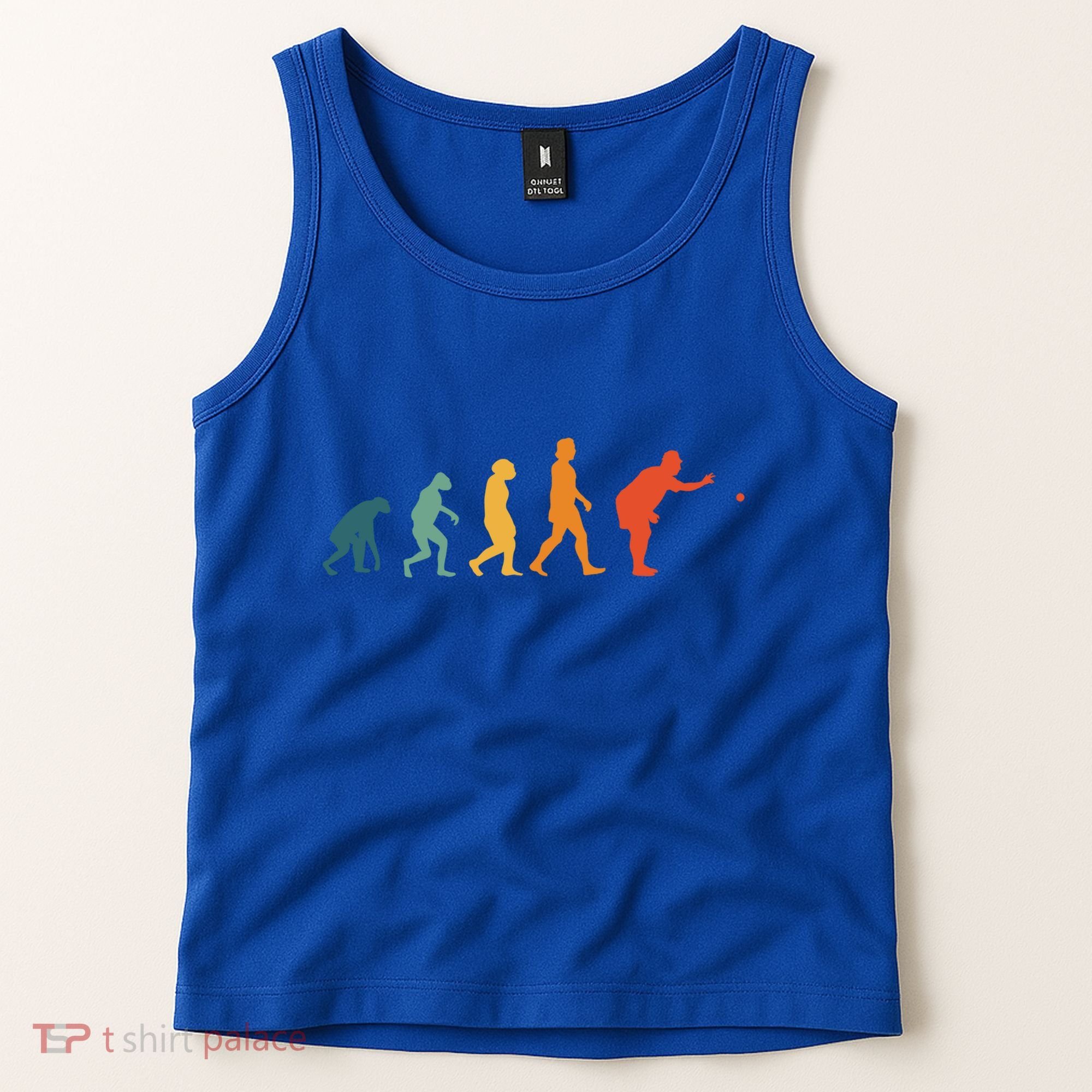 Boccia Evolution Retro Bocce Ball PéTanque Cute Gift Tank Top
