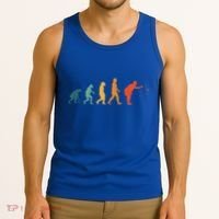 Boccia Evolution Retro Bocce Ball PéTanque Cute Gift Tank Top thumb 3