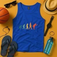Boccia Evolution Retro Bocce Ball PéTanque Cute Gift Tank Top thumb 4