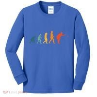 Boccia Evolution Retro Bocce Ball PéTanque Cute Gift Kids Long Sleeve Shirt thumb 0