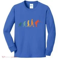 Boccia Evolution Retro Bocce Ball PéTanque Cute Gift Kids Long Sleeve Shirt thumb 0