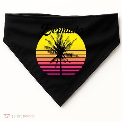 Bermuda Sunset USA-Made Doggie Bandana