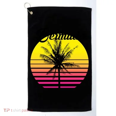 Bermuda Sunset Golf Towel
