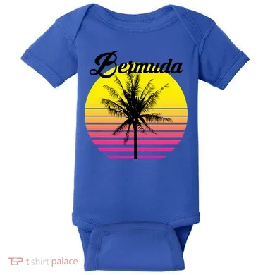 Bermuda Sunset Baby Bodysuit