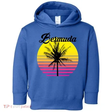 Bermuda Sunset Toddler Hoodie