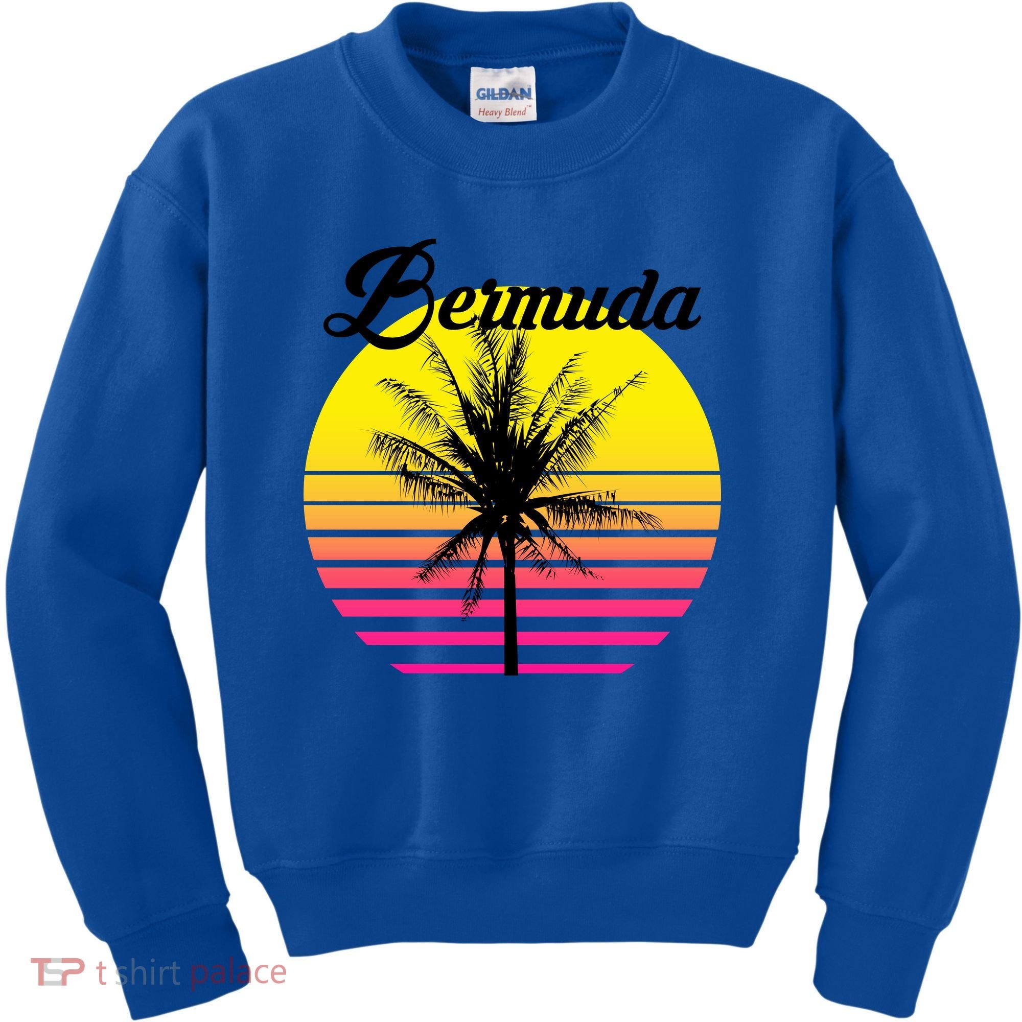 Bermuda Sunset Kids Sweatshirt