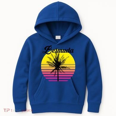 Bermuda Sunset Kids Hoodie
