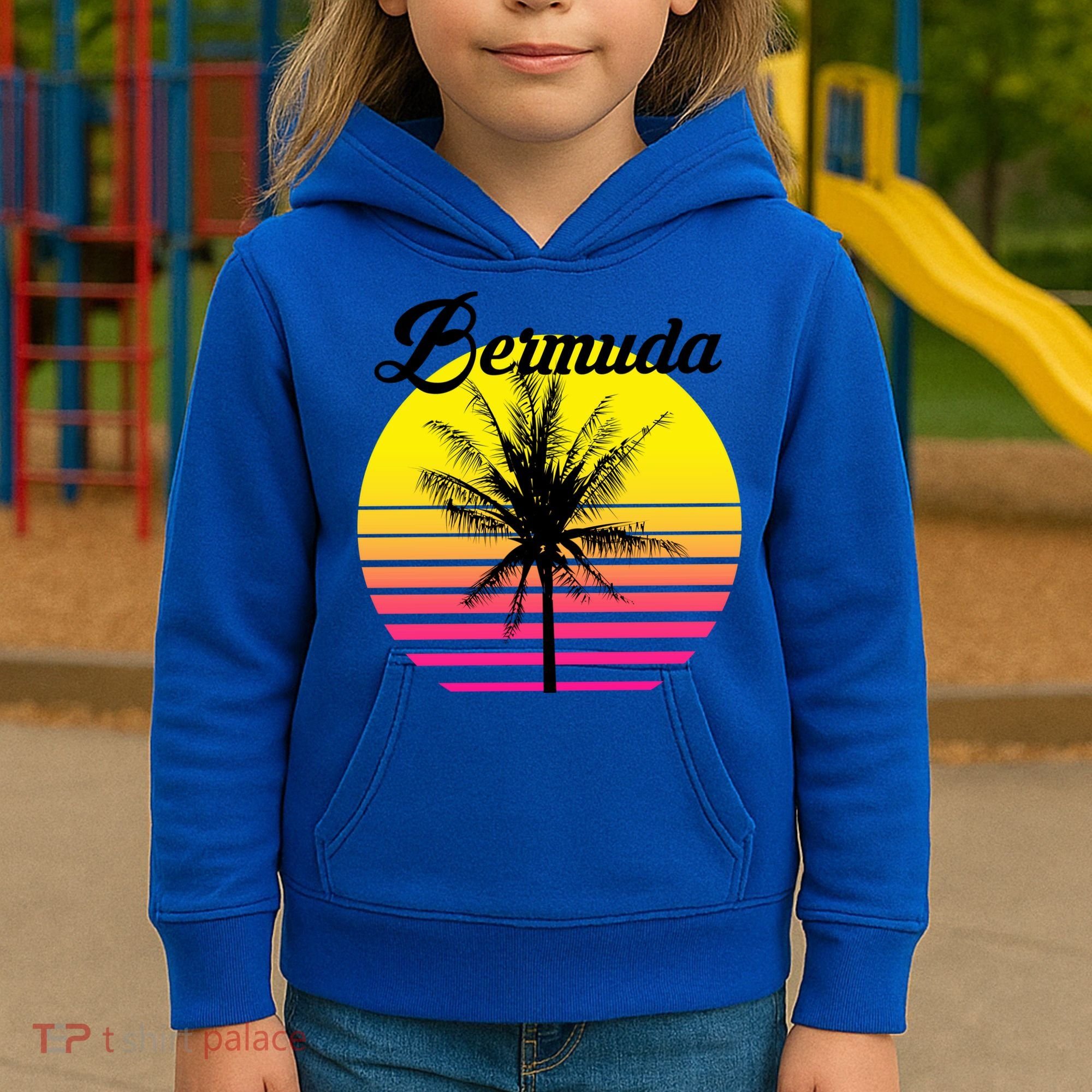 Bermuda Sunset Kids Hoodie
