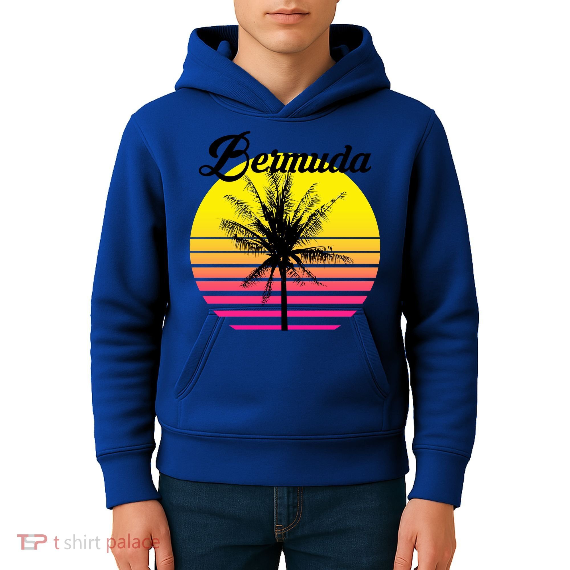 Bermuda Sunset Kids Hoodie