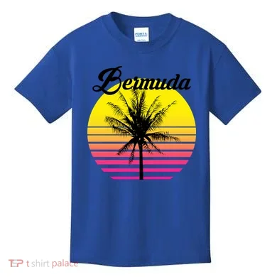 Bermuda Sunset Kids T-Shirt