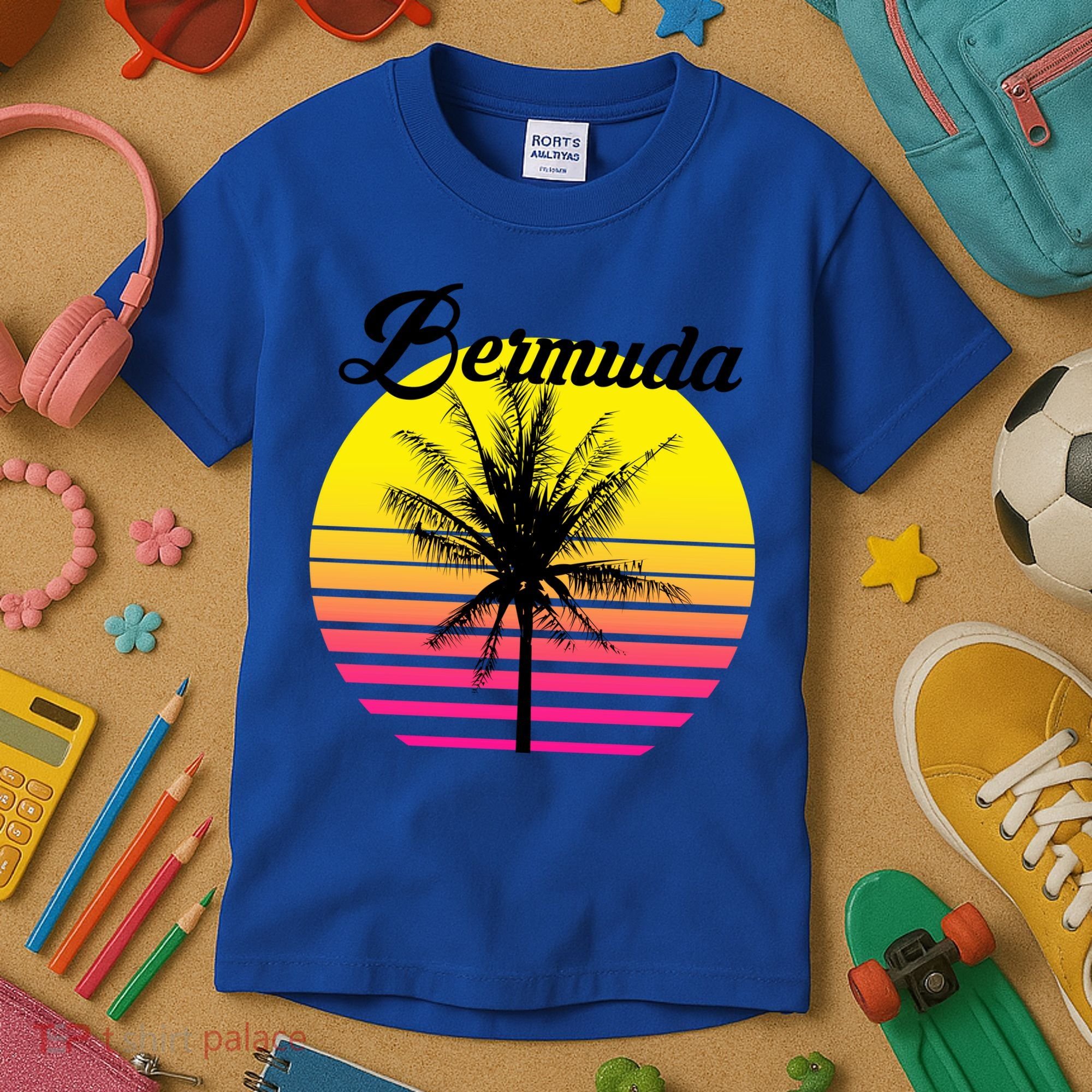 Bermuda Sunset Kids T-Shirt