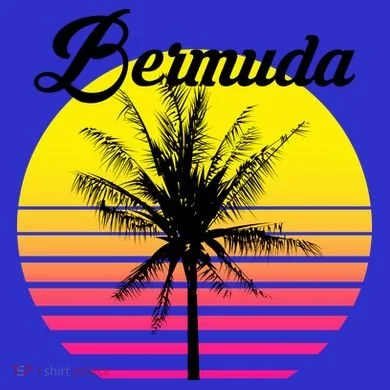 Bermuda Sunset Full Zip Hoodie