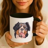 Bernese Mountain Dog Coffee Mug thumb 3