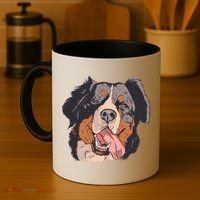 Bernese Mountain Dog Coffee Mug thumb 4