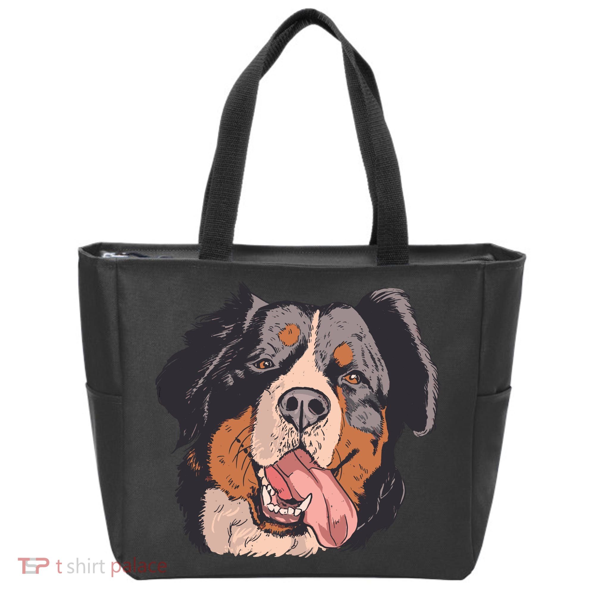 Bernese Mountain Dog Tote Bag