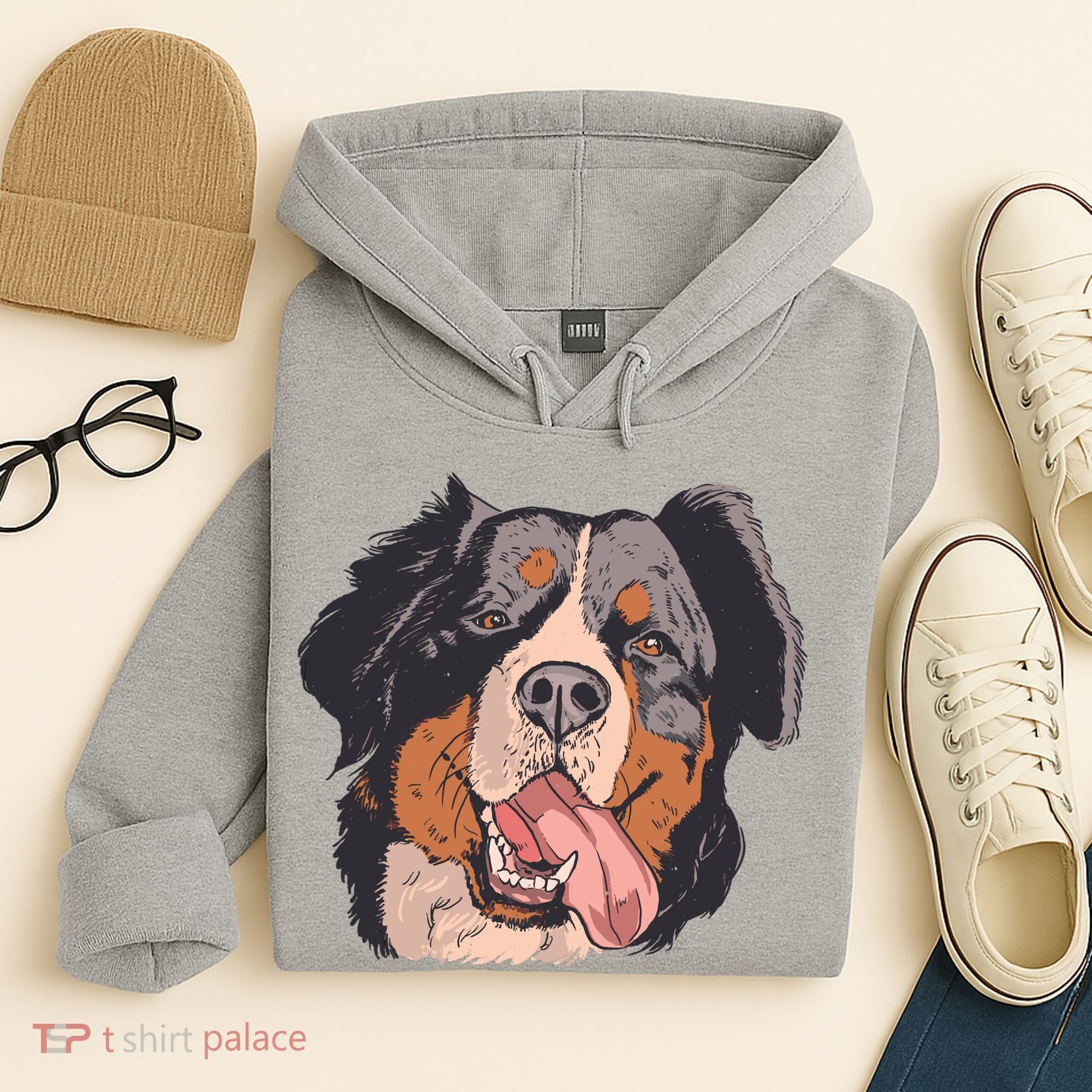 Bernese Mountain Dog Hoodie